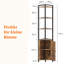 Annettee 172 cm H x 32 cm W Corner Bookcase