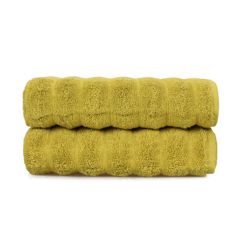 Ensemble de 2 essuie-mains 2 pièces 100% coton, Vert