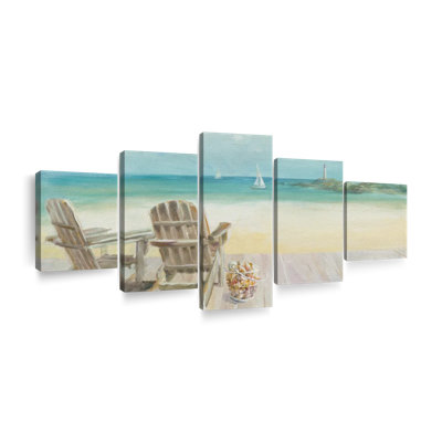 " Seaside Morning No Window " 5 - Pieces