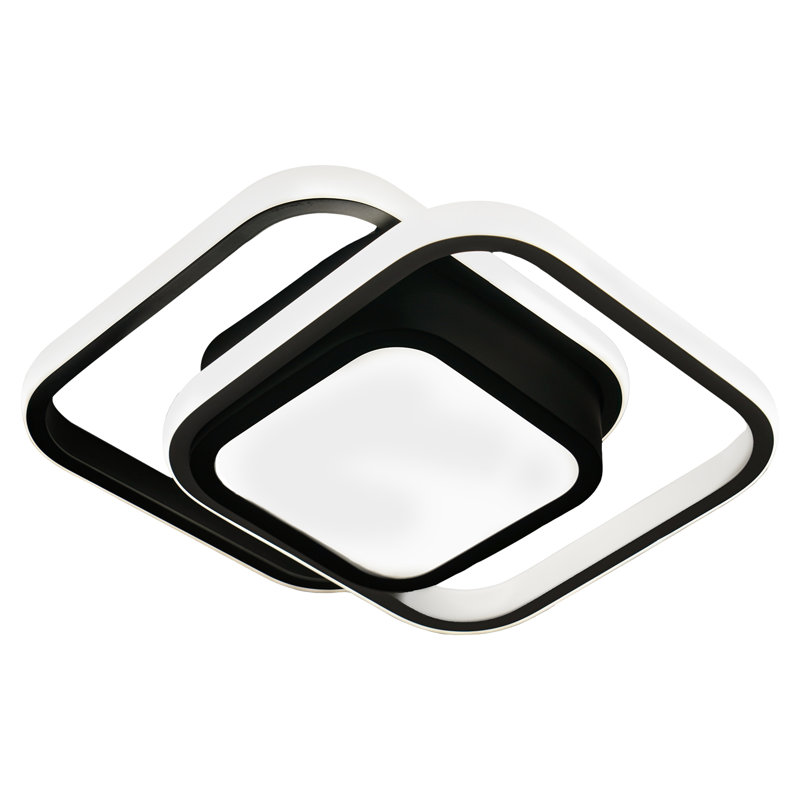 Plafonnier à DEL, plafonnier carré, plafonnier moderne
