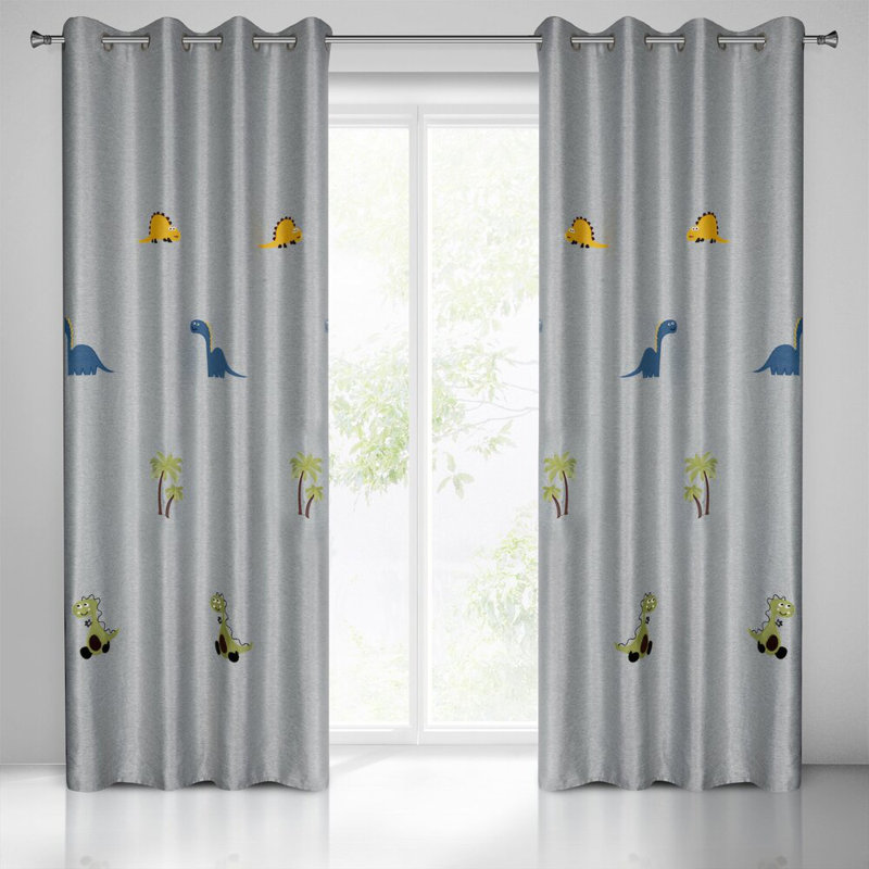 Oroville Polyester Standard Eyelet Curtain Panel