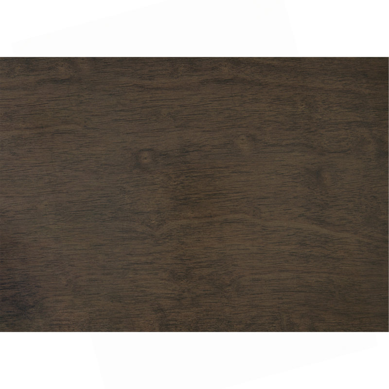Mobilier de chambre à coucher à panneau durable classique en noyer foncé classique avec très grand lit 1 pièce