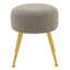 Repose-pieds standard rond 19,7 po Loranzo-1121235227