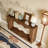 Farmhouse Console Table Entryway Table Couch Table Behind Sofa-573421728