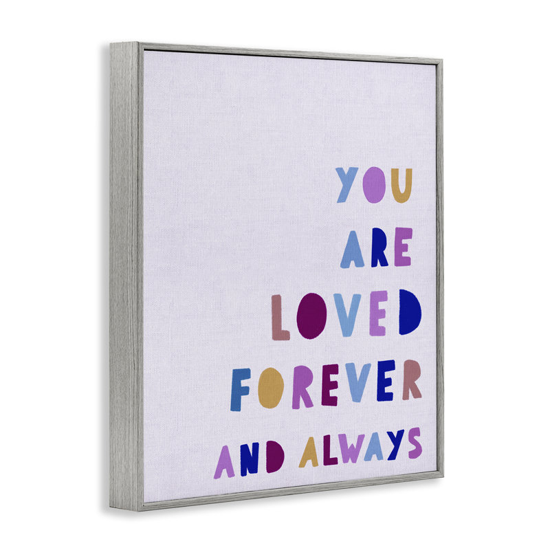 «You Are Love Forever», estampe numérique, conception par Leah Straatsma, H 20 po x l 16 po, Estampe numérique Farmhouse