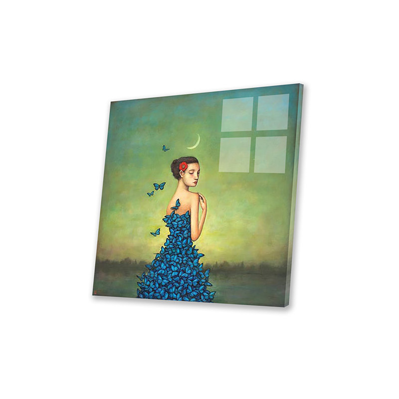 «Metamorphosis in Blue» par Duy Huynh - impression sans cadre, H 24 po x l 24 po x P 0,25 po