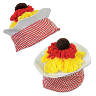 Peluche spaghetti et boulette de viande