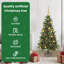 3.94' H Lighted Artificial Christmas Tree