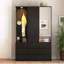 Armoire garde-robe avec portes et tiroirs-1007945556