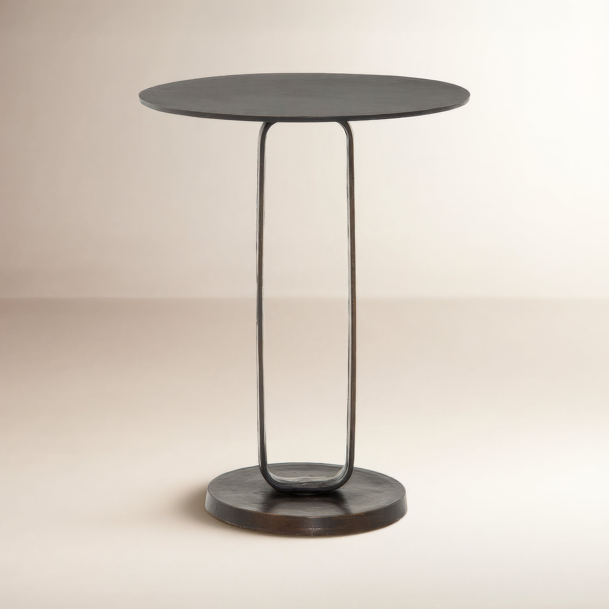 Stanza End Table, Antique Rust