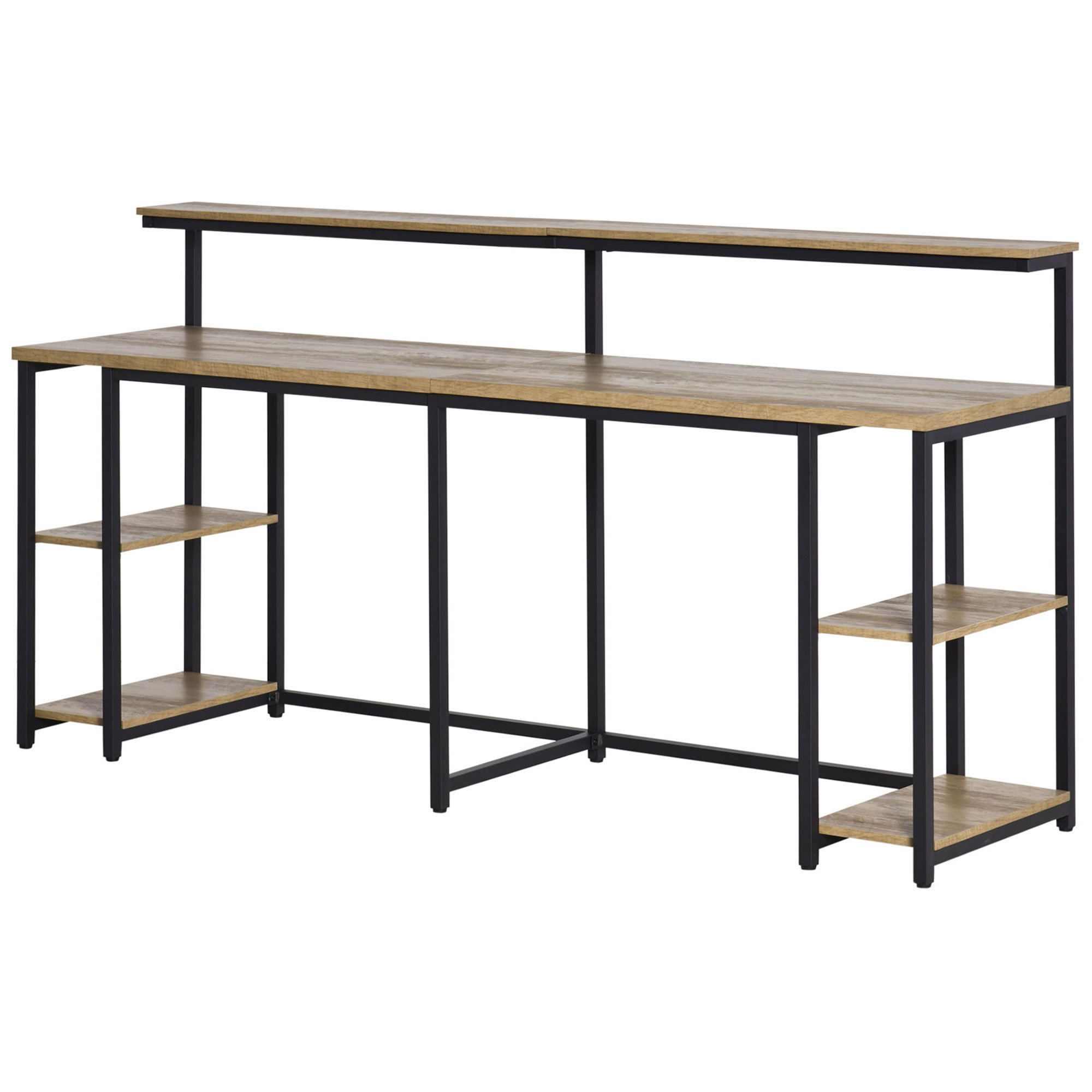 Latitude Run® Double Computer Desk for Two Person - Wayfair Canada