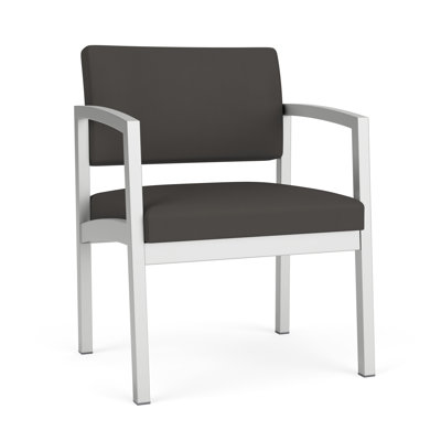 Chaise d'invité en acier Lenox