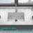 30"X18"X10" Undermount Single Bowl Fireclay Kitchen Sink - Dual Mount White Porcelain Fireclay Rectangular Deep Single Bowl Sink Basin