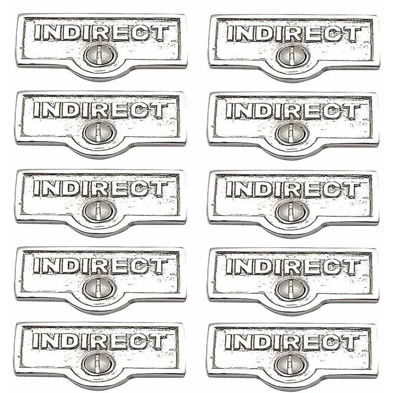 Switch Tags Indirect Name Signs 1-Gang Rocker Wall Plate