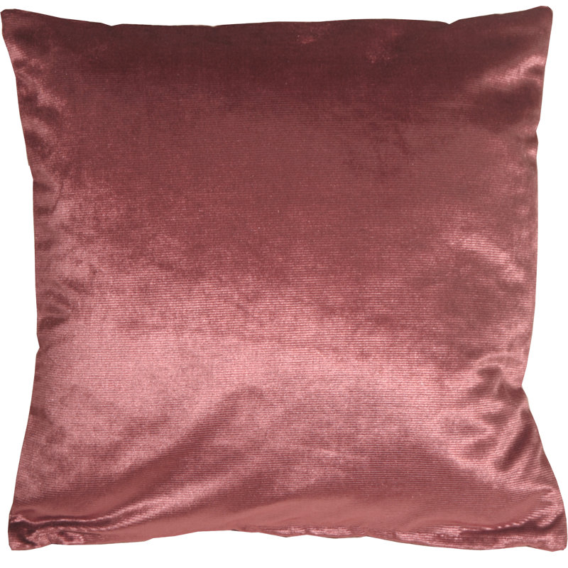 Milano Throw Pillow, 20" x 20", Rose