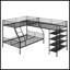 Lit superposé simple en L en forme de L