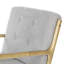 Croix Solid Wooden Frame Upholstered Tufted Armchair-1539859505