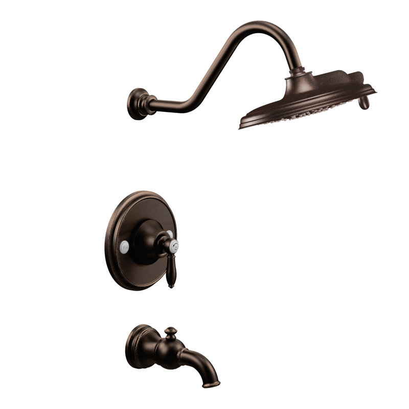 Weymouth Tub and Shower Faucet, Oil Rubbed Bronze