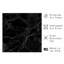 Motif abstrait de géode noire abstraite IV-2047426709