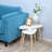 Edinburg Space-Saving 2 Piece Nest of Tables