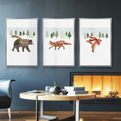Woodland Christmas I 3 pièces