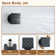 3 Functions 12 Inch Wall Mount Thermostatic Shower System with 6 Body Jets