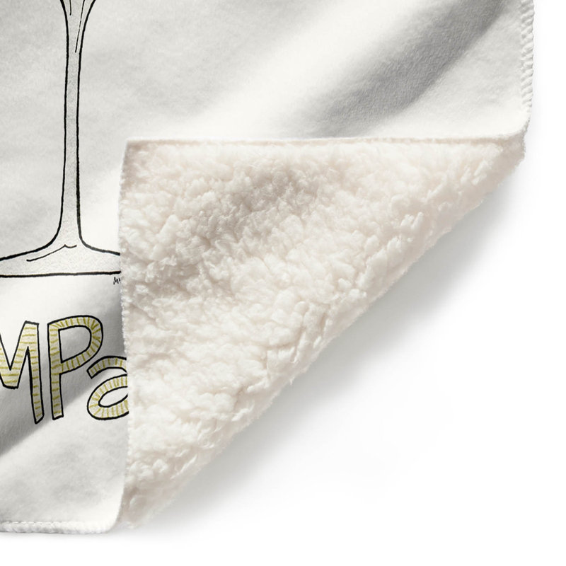  Couverture cocktail Champagne, 68 po x 80 po