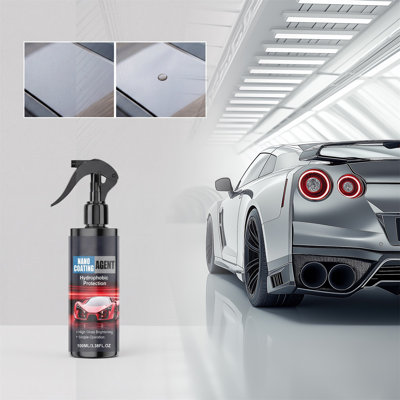 Automotive Ceramic Coating Agent Coating Agent 100ml High Gloss Ceramic Coating Spray For Cars  Paint Sealant With Hydrophobic Protection  To Apply Uniform Film Formation For LongLasting Shine