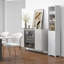 Armoire de rangement pour salle de bain, unité de rangement pour salle de bain autoportante, grande tour à linge avec tablettes à 3 niveaux et tiroir, blanc-1023517382