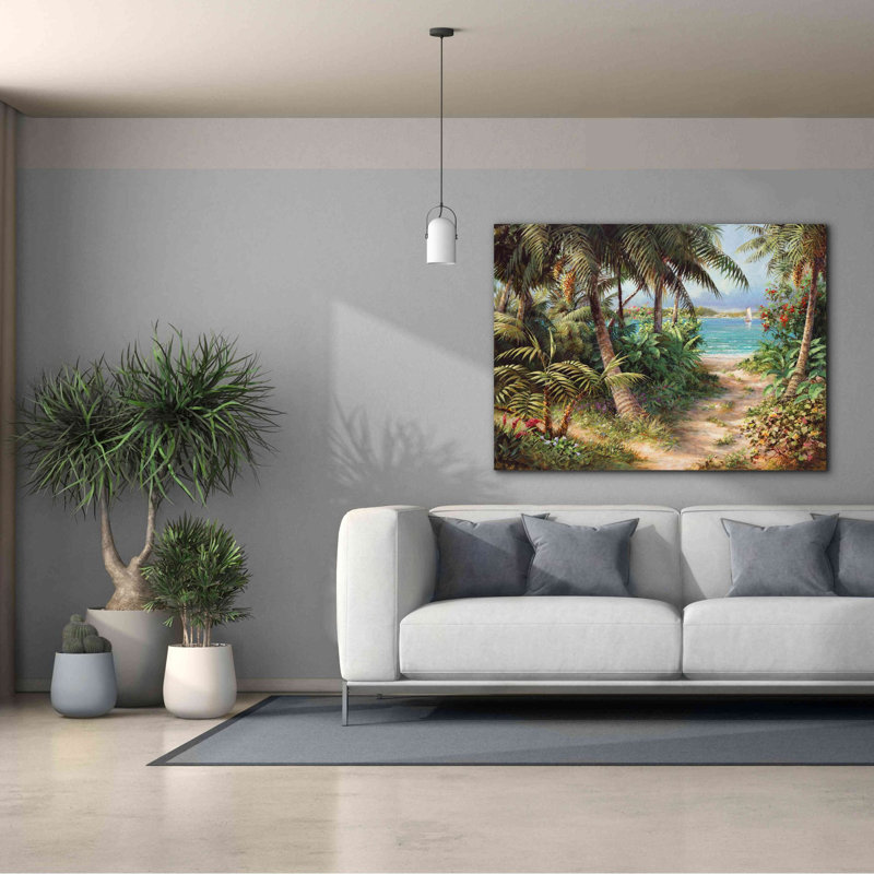 «Bahama Sail» par Art Fronckowiak - peinture sur toile tendue