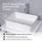 Camlin 36" Single Bathroom Vanity Set with Manufactured Wood Top, Vessel Sink,  Faucet, Drain-1698828346-1698828345