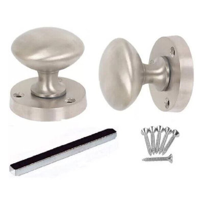 Golden Grace 6 Pairs Mortice Sprung Door Knob 