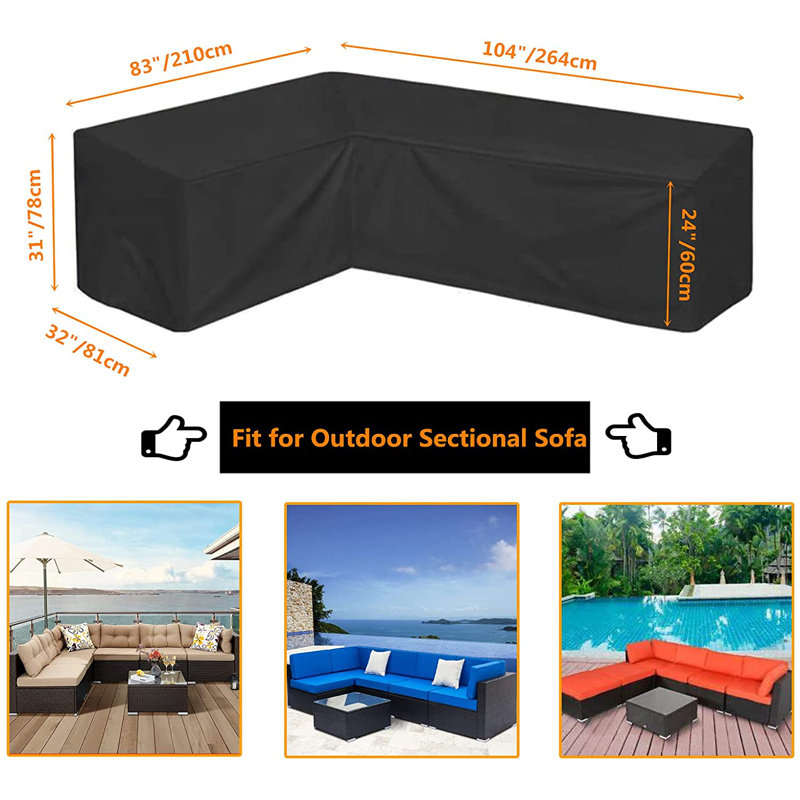 Outdoor Patio Sofa Cover