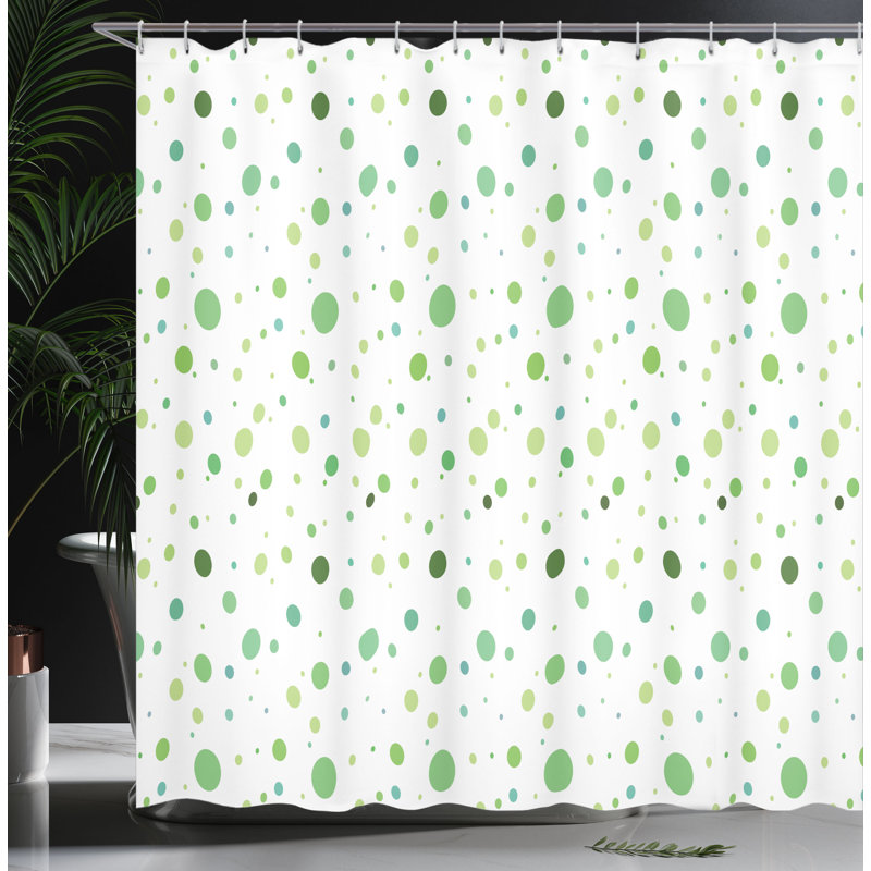 Shower Curtain with Hooks Included