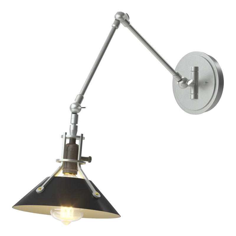 Henry Sconce -209320_5, Vintage Platinum, Black