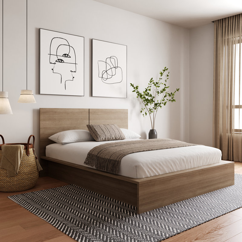 Guendolyn Platform Bed & Headboard | Stylish & Modern