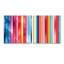 Colligan - Ensemble de 2 peintures murales abstraites en acrylique-103923585