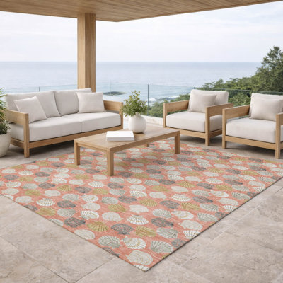 Tapis côtier intérieur / extérieur lavable à la machine ACN2986