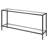 Hera 62'' Glass Top Console Table-595590061