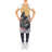 No Pattern Bib Apron
