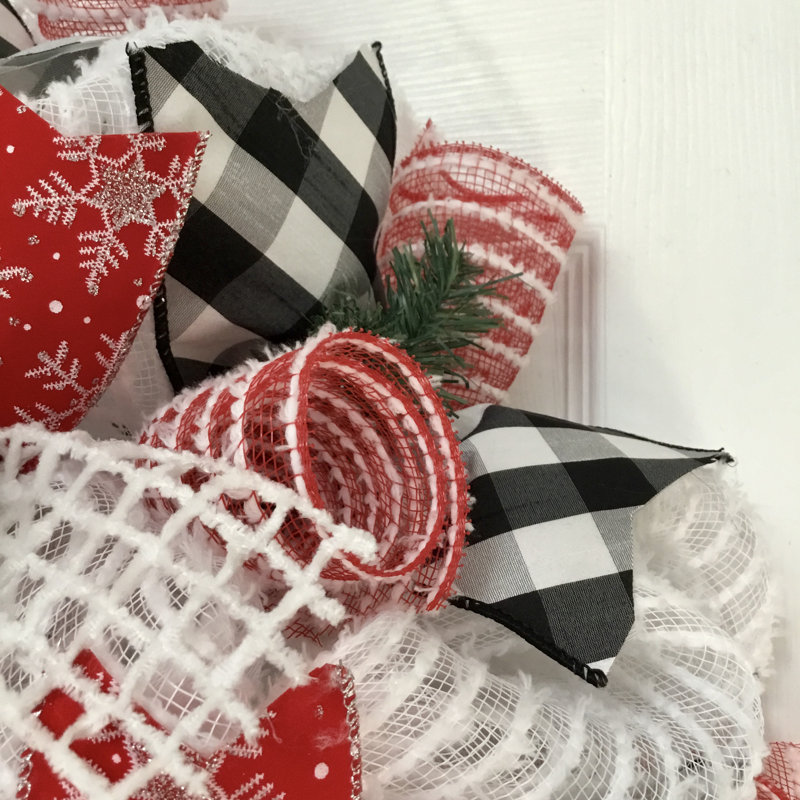 Couronne de Noël avec chapelle
