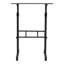 Adjustable Metal Base Computer Desk-477875327