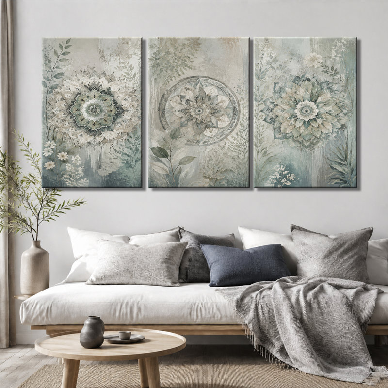 Impression sur toile 3 panneaux, 28 * 40 pouces * 3