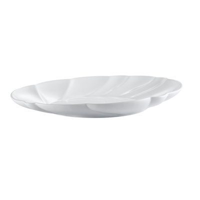CAC China Scallop Shape Platter 20"