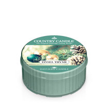 Tinsel Thyme Scented Jar Candle Kringle Candle Company