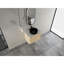 Meuble-lavabo mural 30 po avec lavabo d'art en céramique et 2 portes à fermeture en douceur, contreplaqué