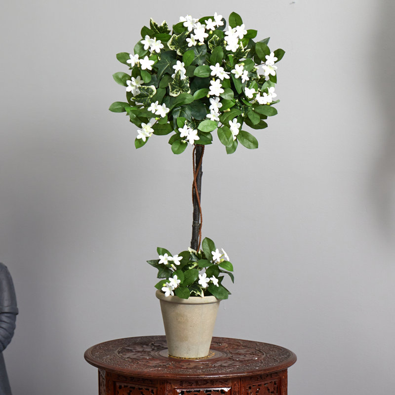 36 po plante à fleurs artificielle en pot
