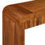 Console rustique avec façade de tiroir cannelée-310191826