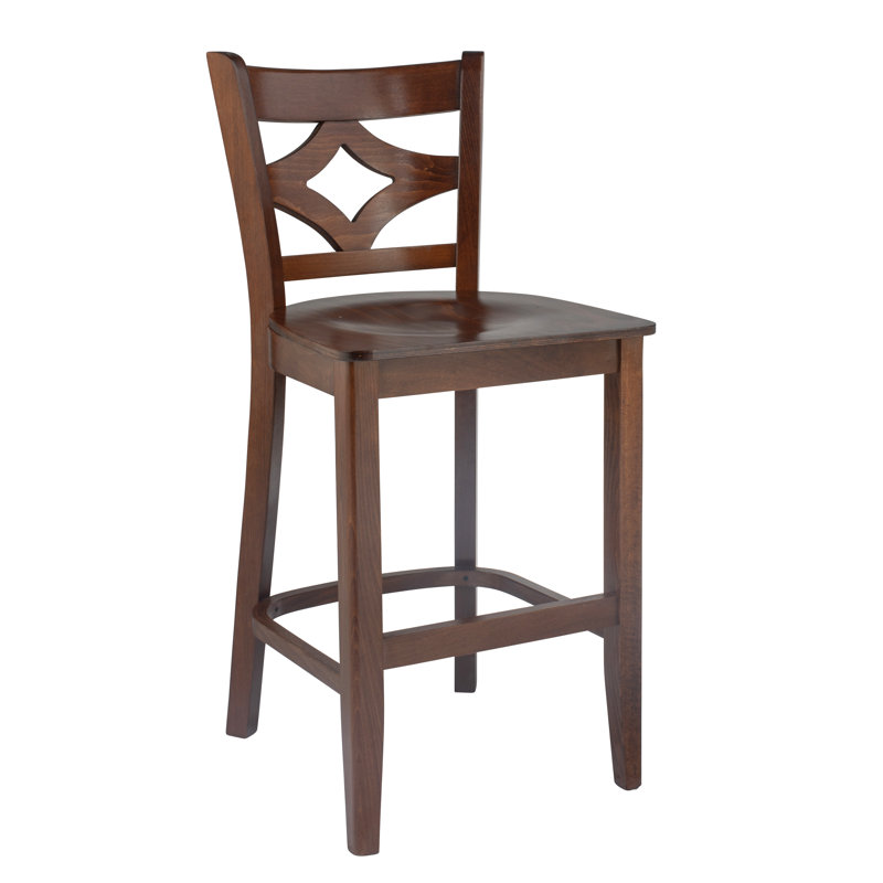 Stahr Bar & Counter Stool, Walnut, Counter Stool (24" Seat Height)