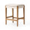 Aya Upholstered Bar Stool with Solid Wood Frame